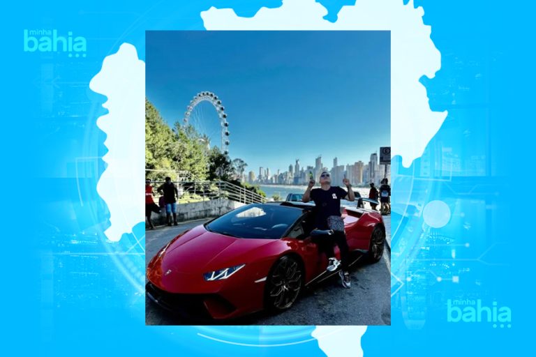 Lamborghini de rifeiro Nanan Santos é apreendida por evasão de pedágio na BR-324