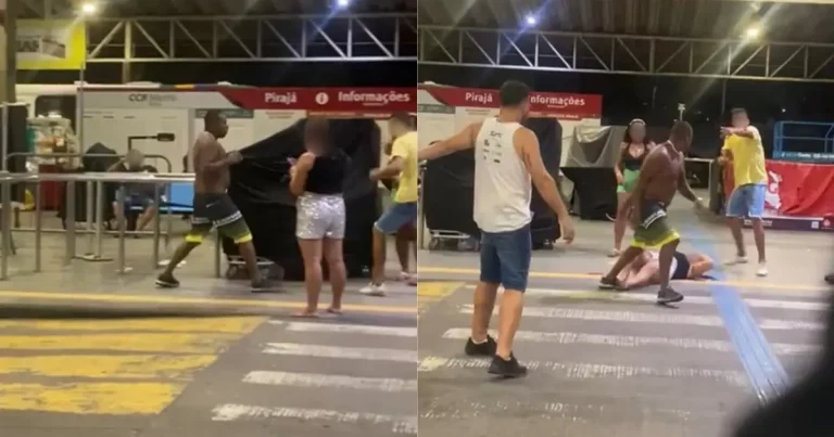 Mulher é agredida com soco no rosto na Estação Pirajá em Salvador