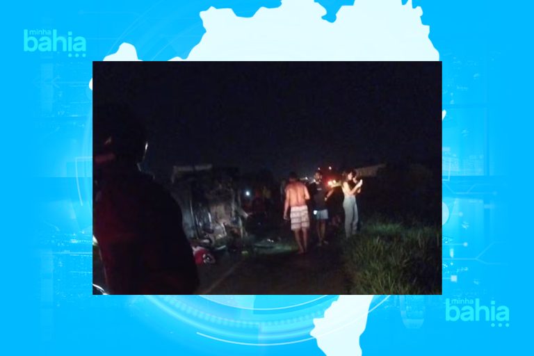 Santo Antônio de Jesus: Acidente fatal na BR-101 envolvendo seis veículos