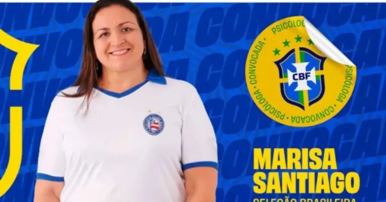 Psicóloga do Bahia na seleção brasileira