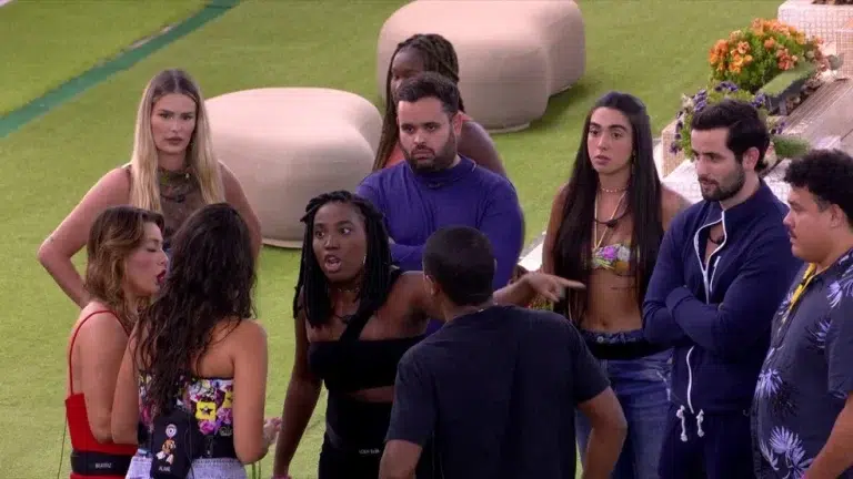 BBB 24: Davi, Yasmin e Leidy Elin protagonizam briga generalizada