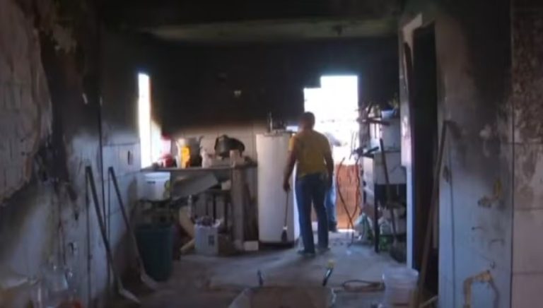 Incêndio destrói pizzaria em Salvador