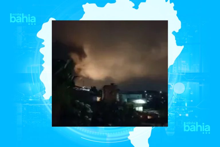 Clarão em Valéria e Subúrbio Ferroviário de Salvador é causado por incêndio, informa Coelba
