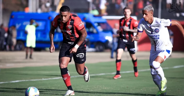 Emocionante Ba-Vi: Vitória abre 2 a 0, mas Bahia reage e garante empate