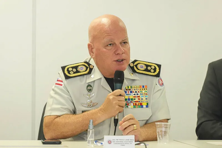 Comandante da PM da Bahia questiona soltura de suspeito que pulou do ferry