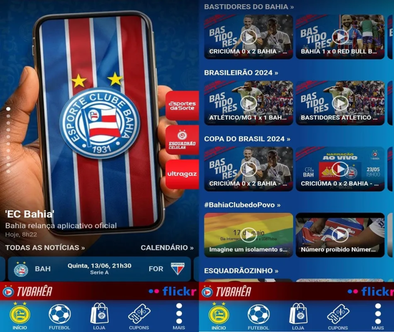 novo aplicativo do bahia