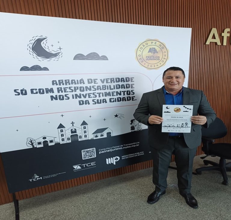 Madre de Deus conquista selo de transparência “São João Pé no Chão 2024”