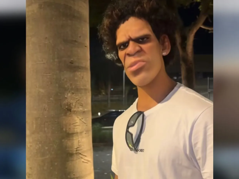 Arthur Cerqueira conquista 1,6 milhões de seguidores como “Homem Pedra”