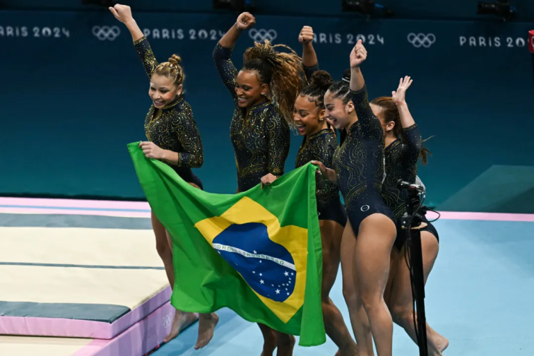 Brasil conquista histórica medalha de bronze na ginástica artística das Olimpíadas de Paris