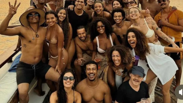 Elenco de “Renascer” leva bronca da Globo por festa em barco