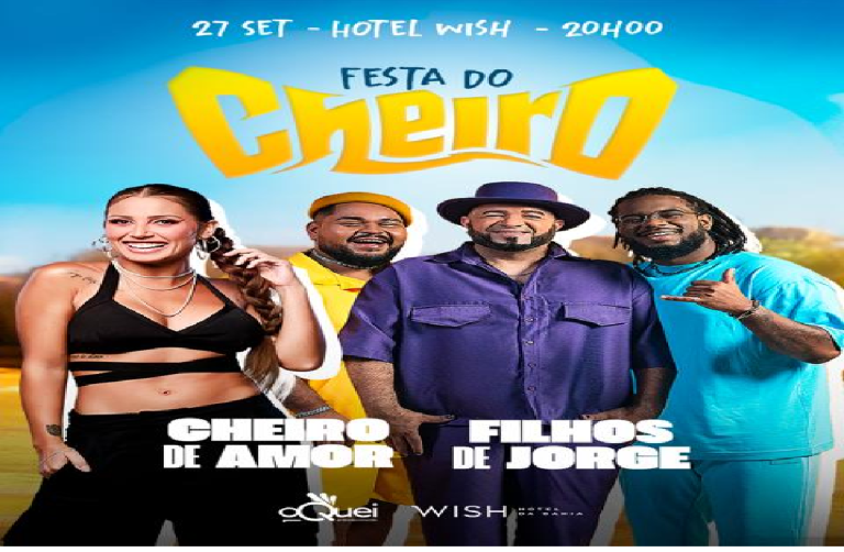 Bloco Cheiro de Amor confirma participação no Carnaval de Salvador 2025 com festa de lançamento