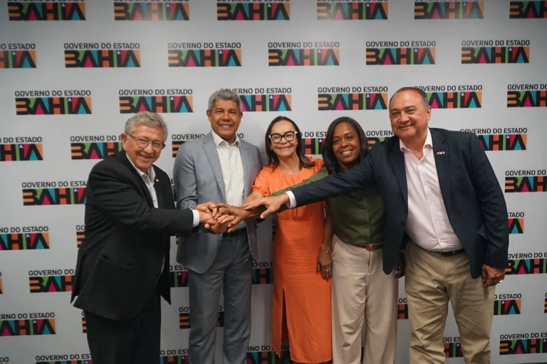 Luiz Caetano e Jerônimo Rodrigues discutem transição política em Camaçari