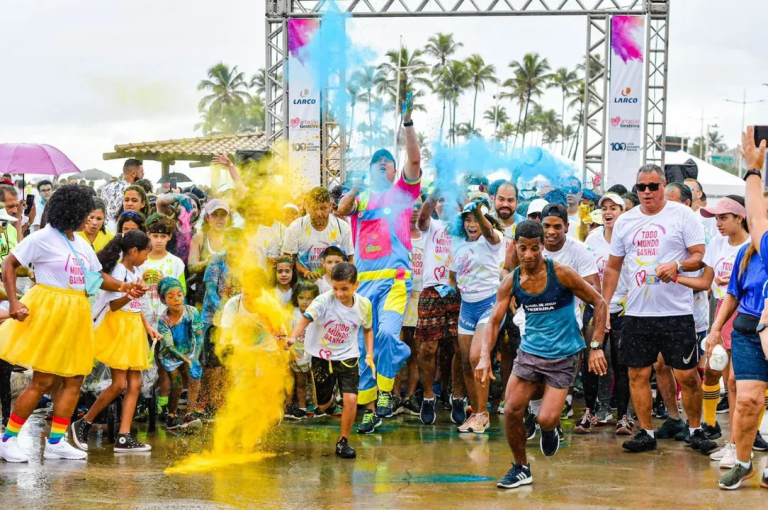 6ª Corrida Colorida do Martagão 2024 arrecada fundos para atendimento pediátrico