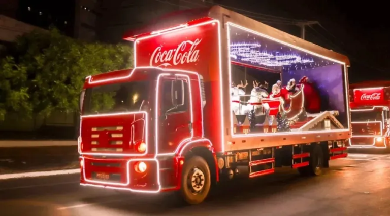 Confusão na Caravana de Natal da Coca-Cola em Salvador