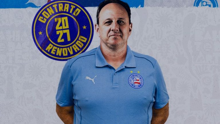 Bahia renova contrato com Rogério Ceni até 2027 e celebra feitos históricos