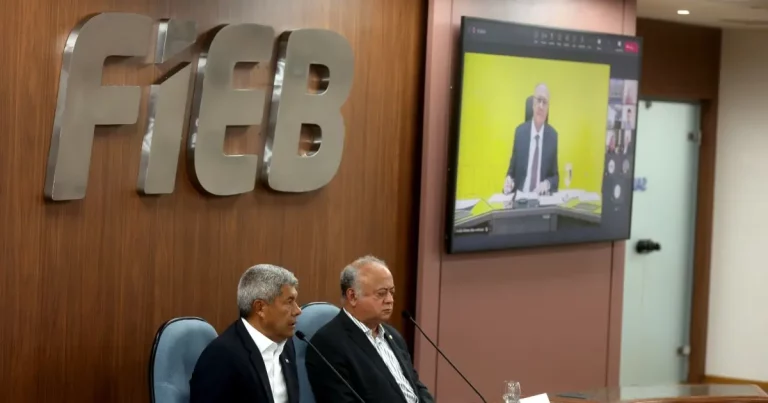 Governador da Bahia e Fieb pedem retirada de produtos baianos da taxação dos EUA em reunião com Alckmin