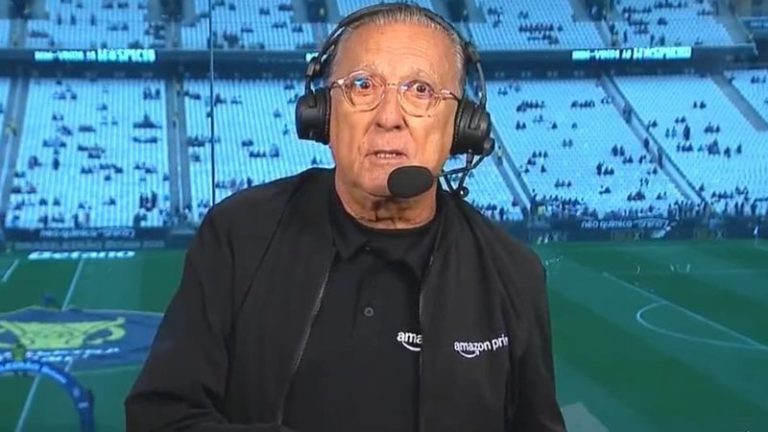 Galvão Bueno é internado às pressas e levado para a UTI em São Paulo