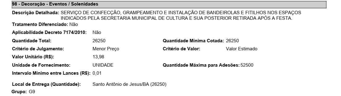 Santo Antônio de Jesus,Prefeitura de Santo Antônio de Jesus instala decoração junina