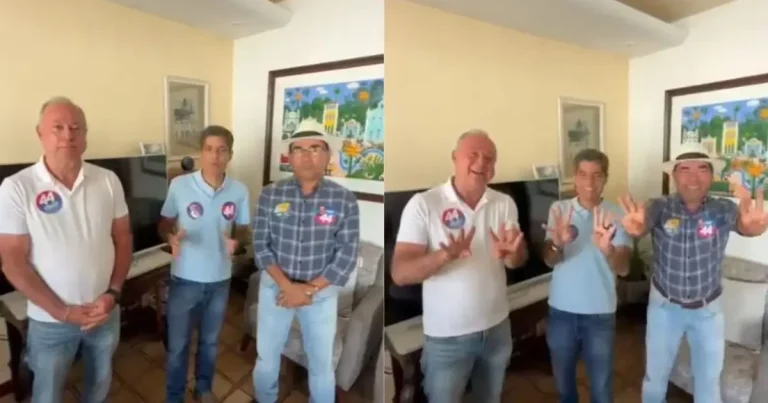 ACM Neto recebe apoio de ex-prefeito de Conde na reta final da campanha